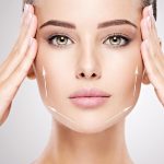 Beautiful face of young woman with perfect health fresh skin