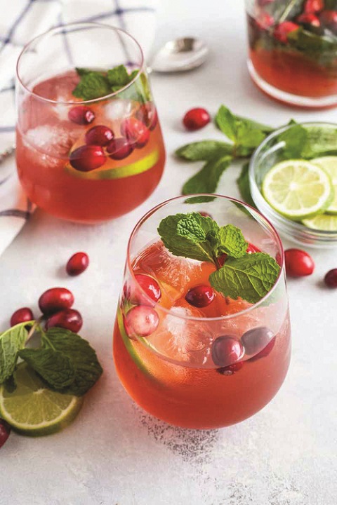 AS BEBIDAS DA PRIMAVERA VERÃO QUE ESTÃO CONQUISTANDO A TODOS Cranberry-Mojito-Smart-Little-Cookie-3