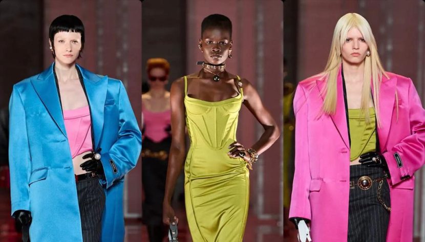 O DESFILE DE OUTONO INVERNO DA VERSACE EM MILÃO Capa